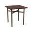 Table de bout carrée en métal 20 x 20 po Avon Rx Santé-102342512-102342526