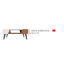 Coffee Table with Storage Unit Curve