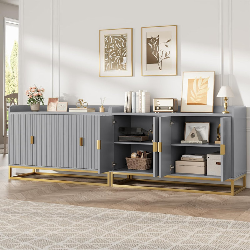 119.9cm Sideboard, Grey