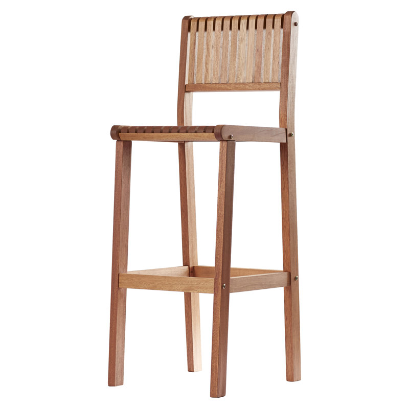 Wood Outdoor Stool