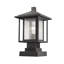 Iwan 1 -Light 16.77" H Hardwired Pier Mount Light-32059697