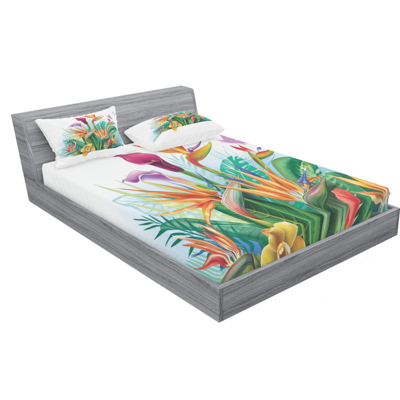 Microfiber Sheet Set, Full Sheet Set + Fitted Sheet + 2 Pillowcases