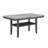 Selena 7-Piece 60" Rectangular Gray Dining Set With 6 Upholstered Chairs And Storage Shelf In Gray Finish-41991816