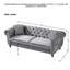 32.19'' Velvet Sofa