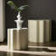 Ensemble de table d'appoint 2 pièces, table basse en fibre de verre Wavy Edges Design pour salon, chambre à coucher, table de bout moderne pour appartement