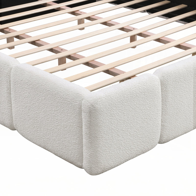 Lit plateforme tapissier Luxurious