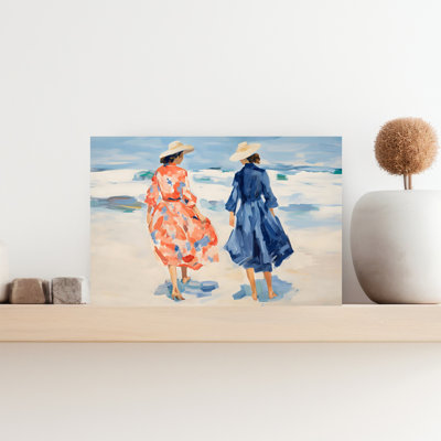 Beach Ladies Contemporary Beach Wall Art