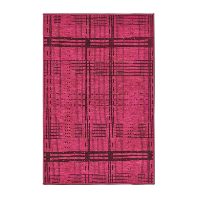 Abstract Indoor Rug, Rectangle 2' x 4'