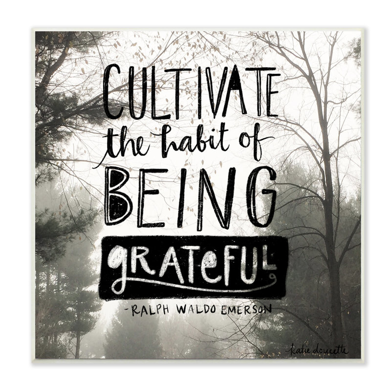 « cultiver is greaty landscape landscape landscape », art mural, H 12 po x l 12 po x P 1,5 po, Plaque murale