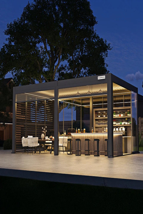 Raise the Roof on Your Backyard Bar