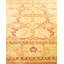 Tapis unique noué à la main beige, orange, marron et olive noué à la main de 9 pi 2 po x 12 pi 3 po Keenan