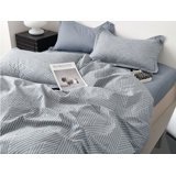 Long Island Flower 100% Cotton Reversible Comforter Set