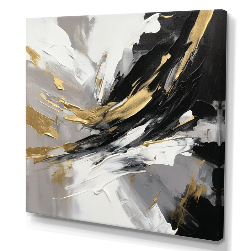 Mystery Awakening III - impressions sur toile abstraites, H 16 po x l 16 po x P 1 po, Toile tendue