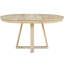 Table de salle à manger Retro 5 - Table avec rallonge de 16 po et chaises rembourrées élégantes-449958242-449958243