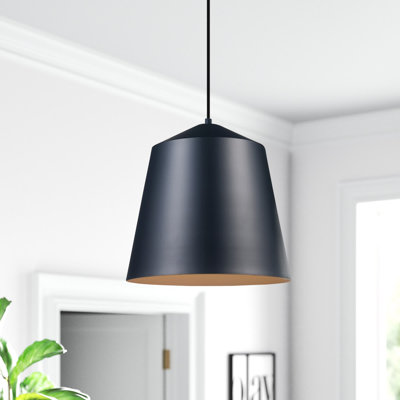 Luminaire suspendu en forme de dôme à 1 lumière Abdorahman