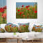 Coussin lombaire de jardin floral sauvage