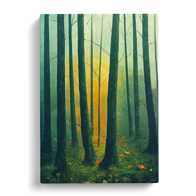 Incredible Forest - Wrapped Canvas Print, 50cm H x 35cm W
