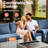 Wahkon Wicker/rattan 5 - Person Wicker Sectional Seating Group with Lighted Coffee Table, Modern Modular Outdoor Conversation Set with Cushions-670724709