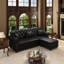 Canapé capitonné 82,6 po Mid-Century Chesterfield-816354086