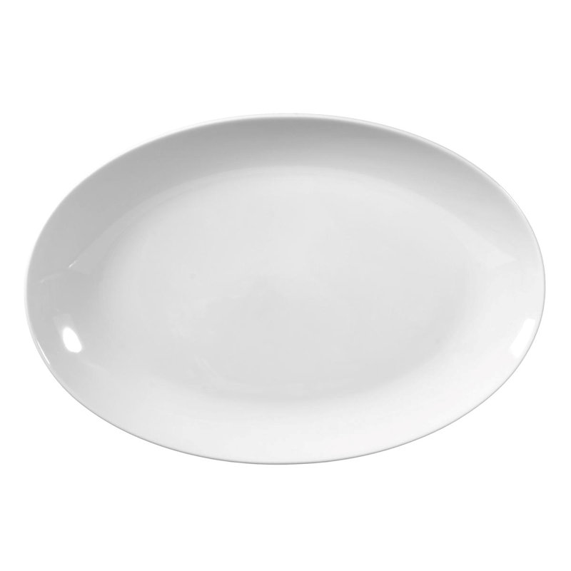 Rondo Oval Platter, 2.9cm H x 31.3cm L x 21.1cm W