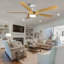 Ventilateur de plafond 56 po avec lumières DEL Klaudius-201161927-201161924