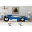 Lit plateforme simple avec roulettes
