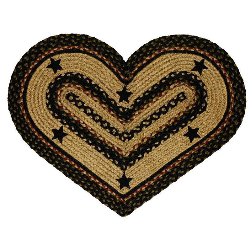 Tapis Fredrika, Noir / rouge / beige / vert