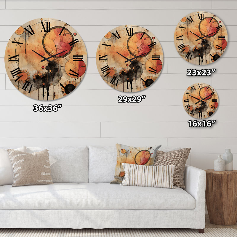 Horloge murale Escape To Serenity, Moyenne