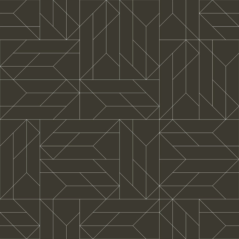 Nala - Wallpaper by Sabrina Yvonne, Dark Cocoa, Premium Paper
