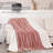 Plush Sherpa Fleece Reversible Throw – Soft, Warm Blanket For Bed & Couch-119965730-119965729