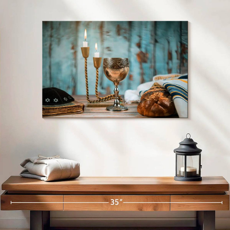 Adella Judaism, 8" H x 12" W