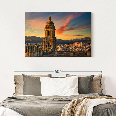 Nicci Malaga Cathedral And Cityscape