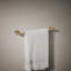 Elate Wall Mounted Round Towel Bar, Metal Wall-Mounted Towel Holder-644247451-554177695