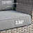 Ignatz 8 - Person No Assembly Required Patio conversation Set, Outdoor Sectional With Cushions-355869737