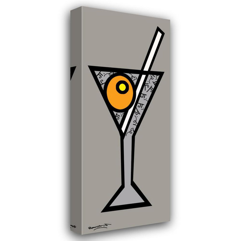 Martini n'importe qui? MCG-B1511, H 48 po x l 19 po