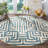 Allenby Performance Geometric Rug-1677174565