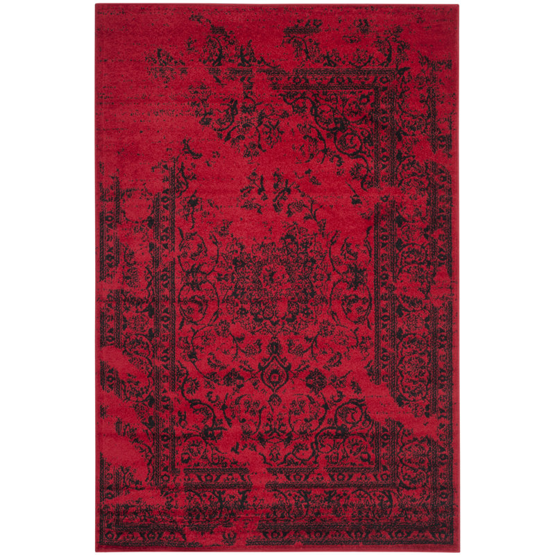 Stromsburg Damask Area Rug, Rectangle 91 x 152 cm