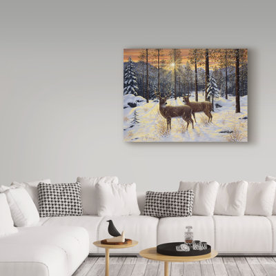 Fazulla 'Evening Silence' Graphic Art Print on Wrapped Canvas