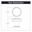 Brownstone Collection Round Knob - 1-1/4 " Diameter Cabinet Knob - Transitional Hardware for Drawers & Cabinets-49413541