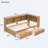 Charsie Daybed with Two Storage Drawers, Storage Cabinets and USB Ports-748938948