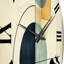 Syncronicities Midcentury Elegant Retro Art II - Horloge murale moderne Mid-Century-93382535