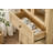 72" Arched Top Display Cabinet With Plastic Doors, Vintage Freestanding Bookshelf With Drawer & Storage, Natural-70331748