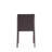 Paris Modern Vegan Leather Upholstered Metal Dining Chair in Gray-1413128148