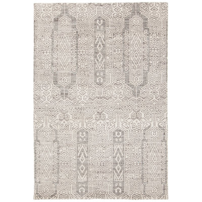 Isla Hand-Knotted Gray/Cream Area Rug