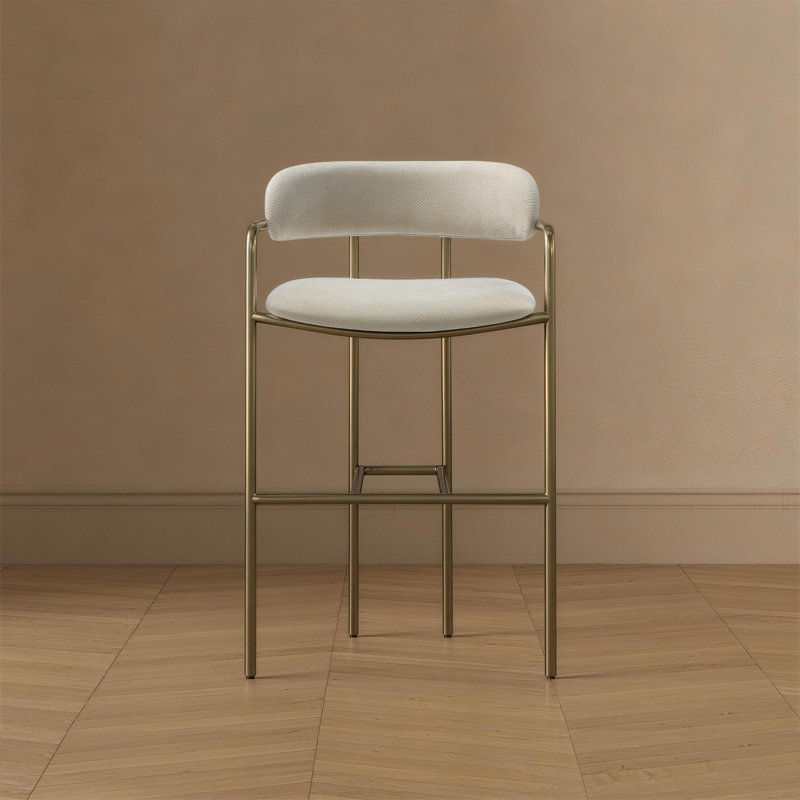 Tabouret de comptoir Seren, Albâtre, Tabouret de comptoir (siège d'une hauteur de 26,4
