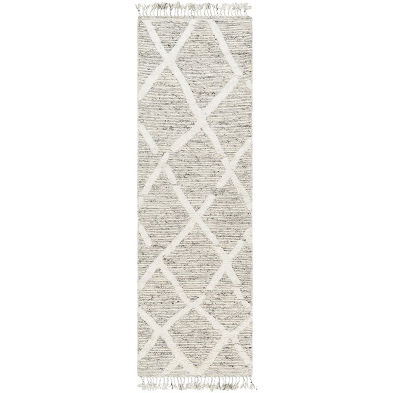 Reyleigh Wool Geometric Indoor Rug, Runner 2'6" x 8'