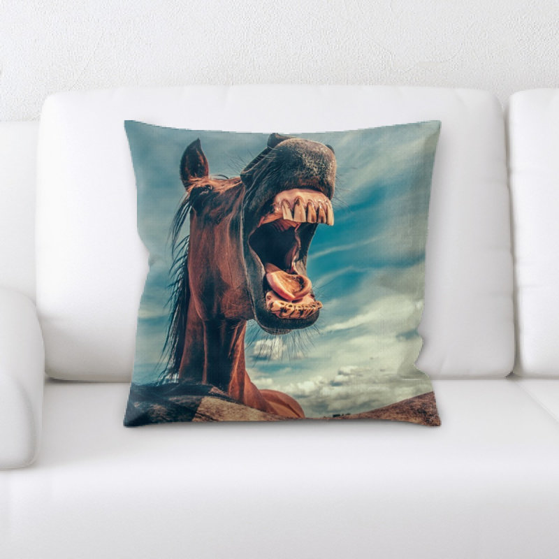 Microsuede Throw Pillow