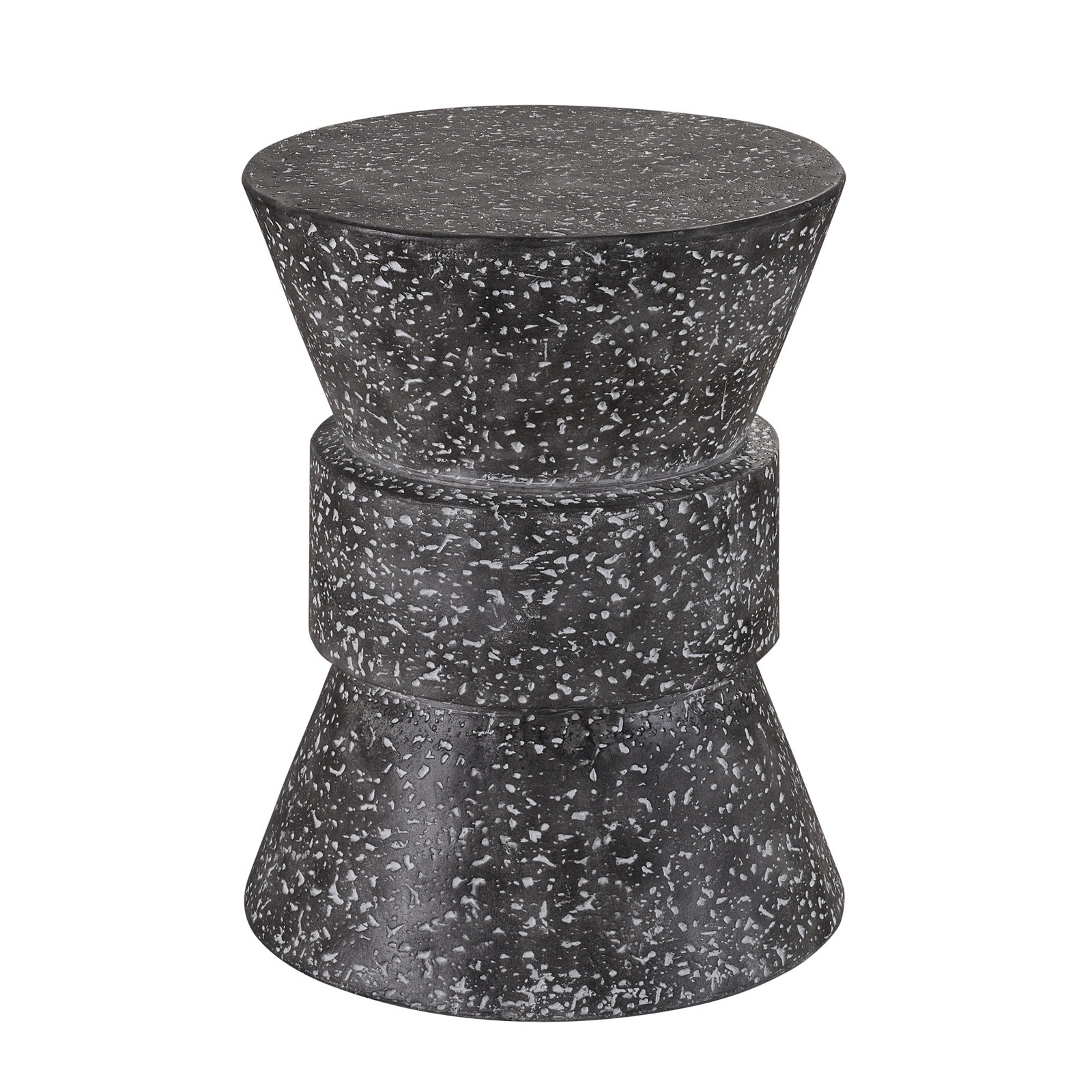 18'' Stone Outdoor Side Table