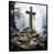 Black Floater Framed
