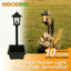 Lampadaire solaire avec pot de fleurs-133418191